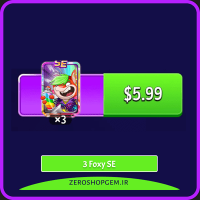 بسته 3 عددی بوستر Foxy SE 🦊 مچ مسترز