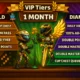 اشتراک وی آی پی مسابقه تپه نوردی 2 - vip tiers