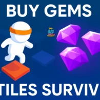 جم و آیتم بازی Tiles Survive