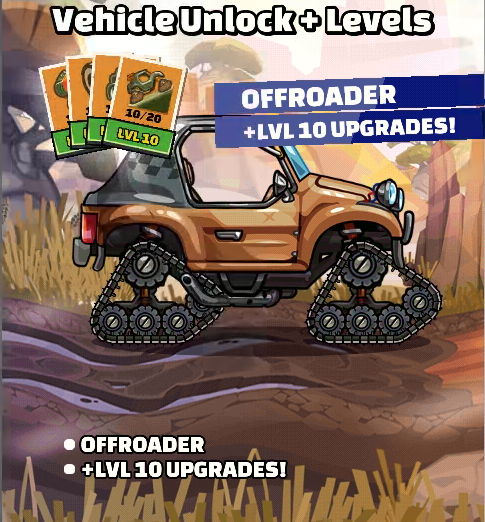 آفر ویژه بازی Hill Climb Racing 2 1 آفر ویژه بازی Hill Climb Racing 2