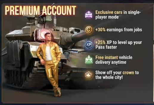 پریمیوم اکانت بازی MadOut2: Grand Auto Racing 1 پریمیوم اکانت بازی MadOut2: Grand Auto Racing
